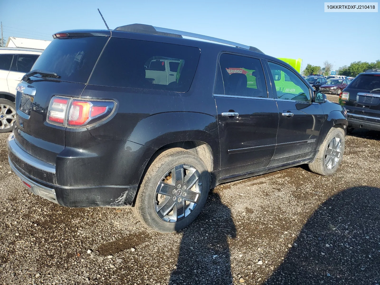 1GKKRTKDXFJ210418 2015 GMC Acadia Denali