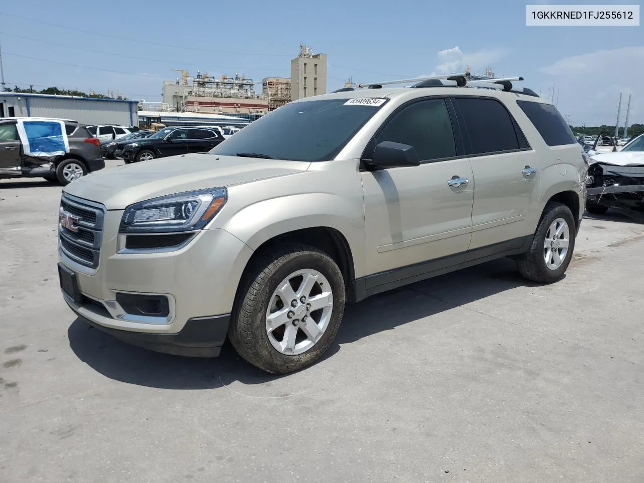 2015 GMC Acadia Sle VIN: 1GKKRNED1FJ255612 Lot: 65909634