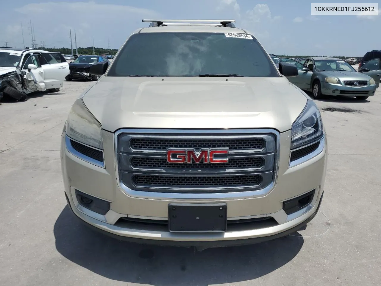 2015 GMC Acadia Sle VIN: 1GKKRNED1FJ255612 Lot: 65909634