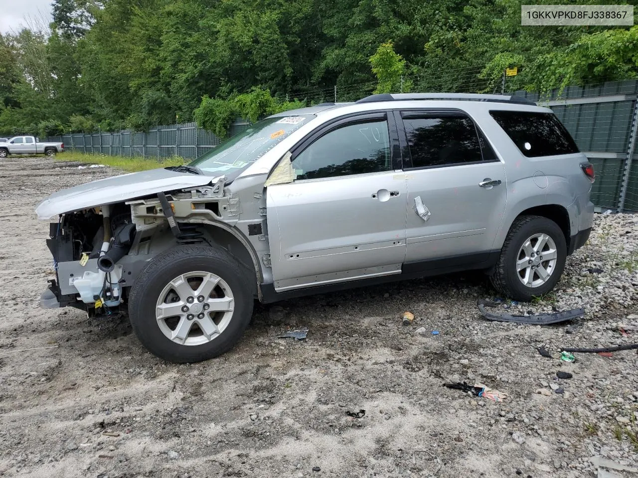 2015 GMC Acadia Sle VIN: 1GKKVPKD8FJ338367 Lot: 67125124