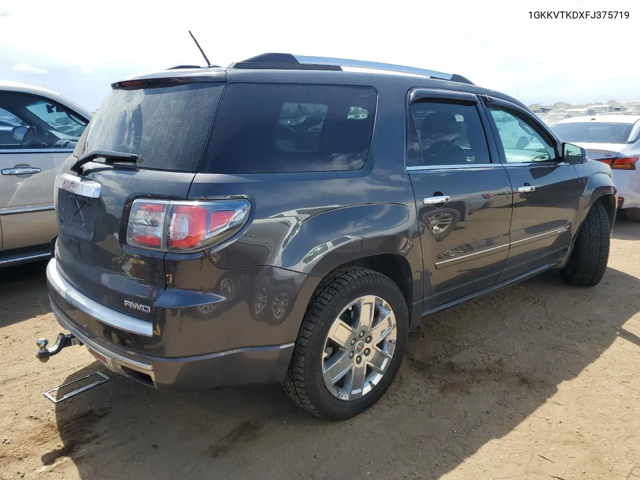 1GKKVTKDXFJ375719 2015 GMC Acadia Denali