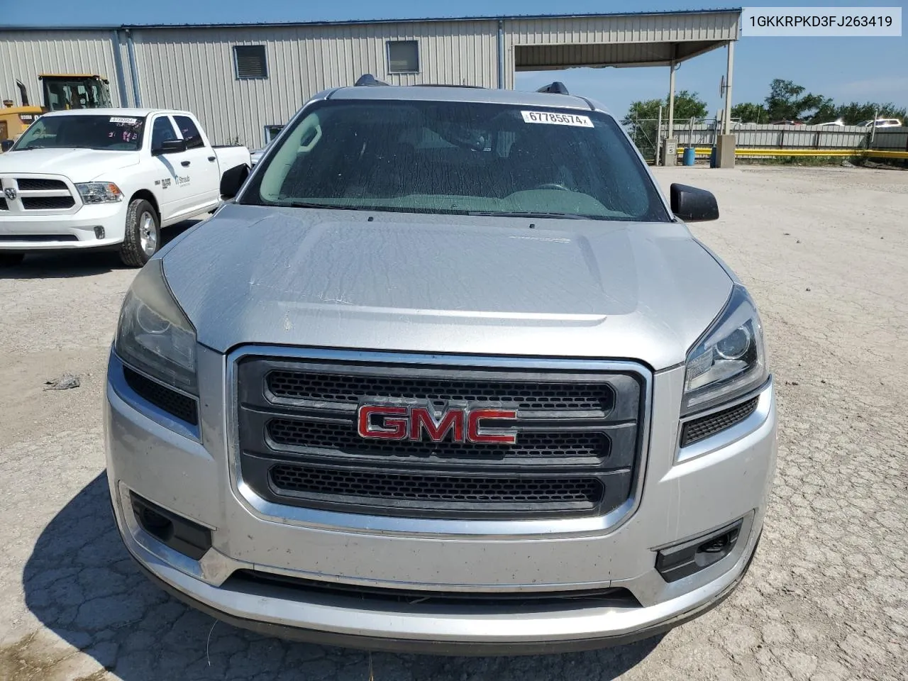 2015 GMC Acadia Sle VIN: 1GKKRPKD3FJ263419 Lot: 67785674