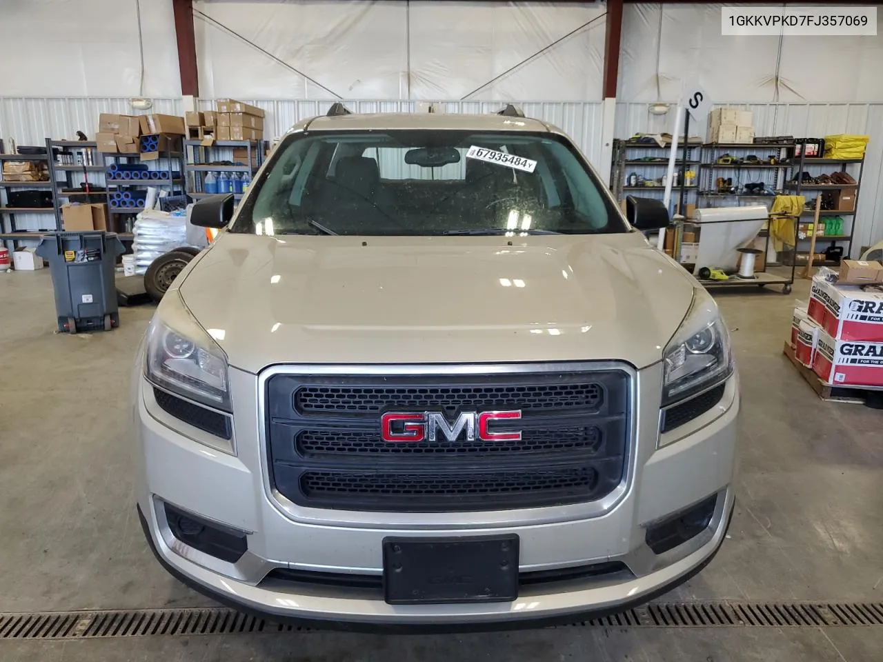 2015 GMC Acadia Sle VIN: 1GKKVPKD7FJ357069 Lot: 67935484