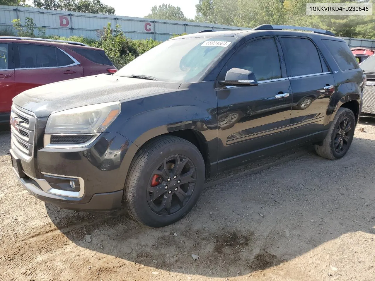 2015 GMC Acadia Slt-1 VIN: 1GKKVRKD4FJ230646 Lot: 68094664