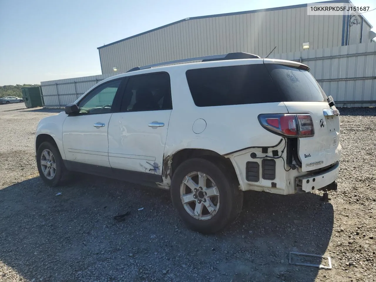 2015 GMC Acadia Sle VIN: 1GKKRPKD5FJ151687 Lot: 68185354