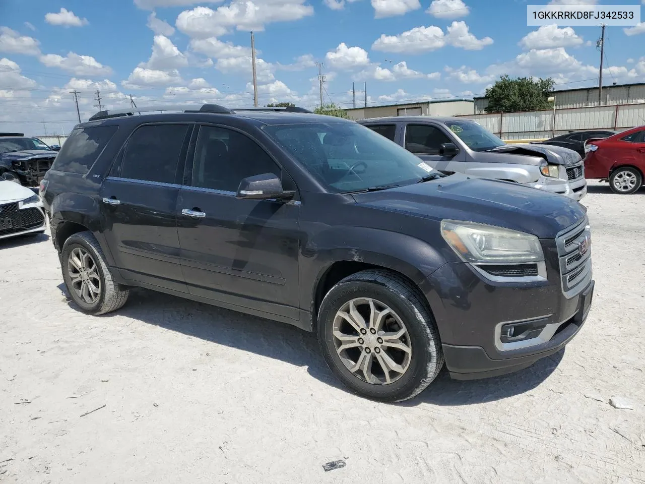 1GKKRRKD8FJ342533 2015 GMC Acadia Slt-1