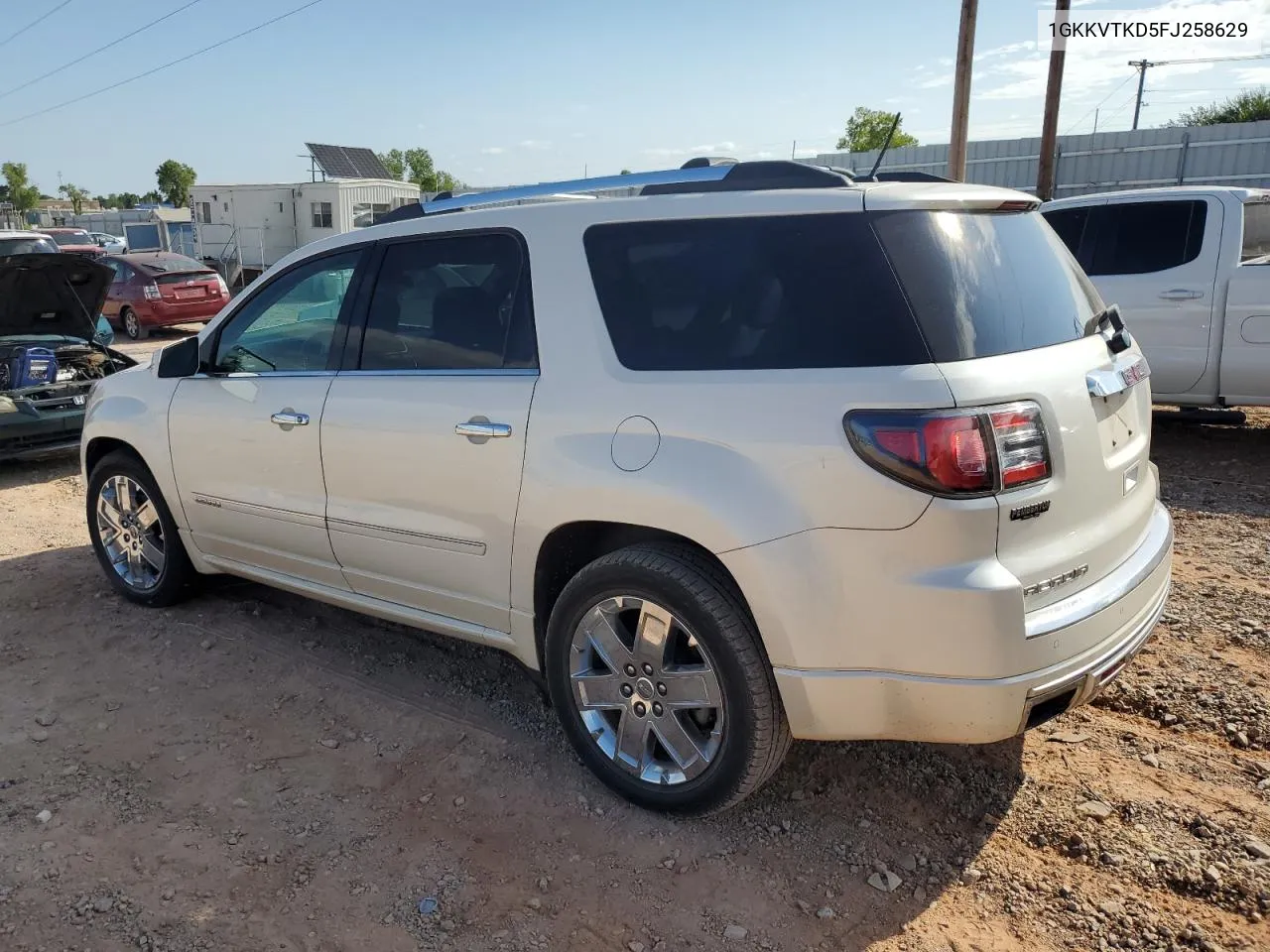 2015 GMC Acadia Denali VIN: 1GKKVTKD5FJ258629 Lot: 69848974