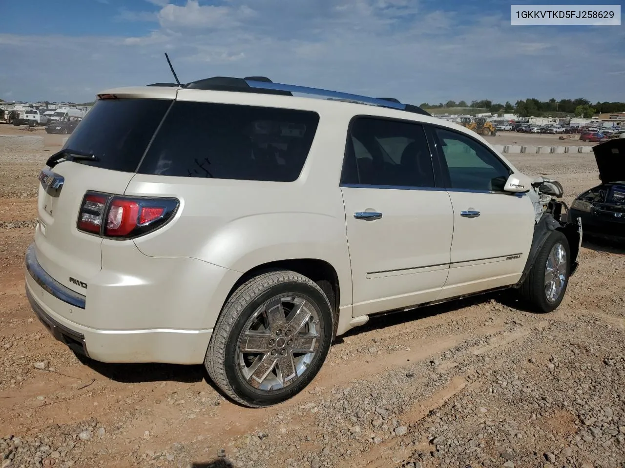 2015 GMC Acadia Denali VIN: 1GKKVTKD5FJ258629 Lot: 69848974