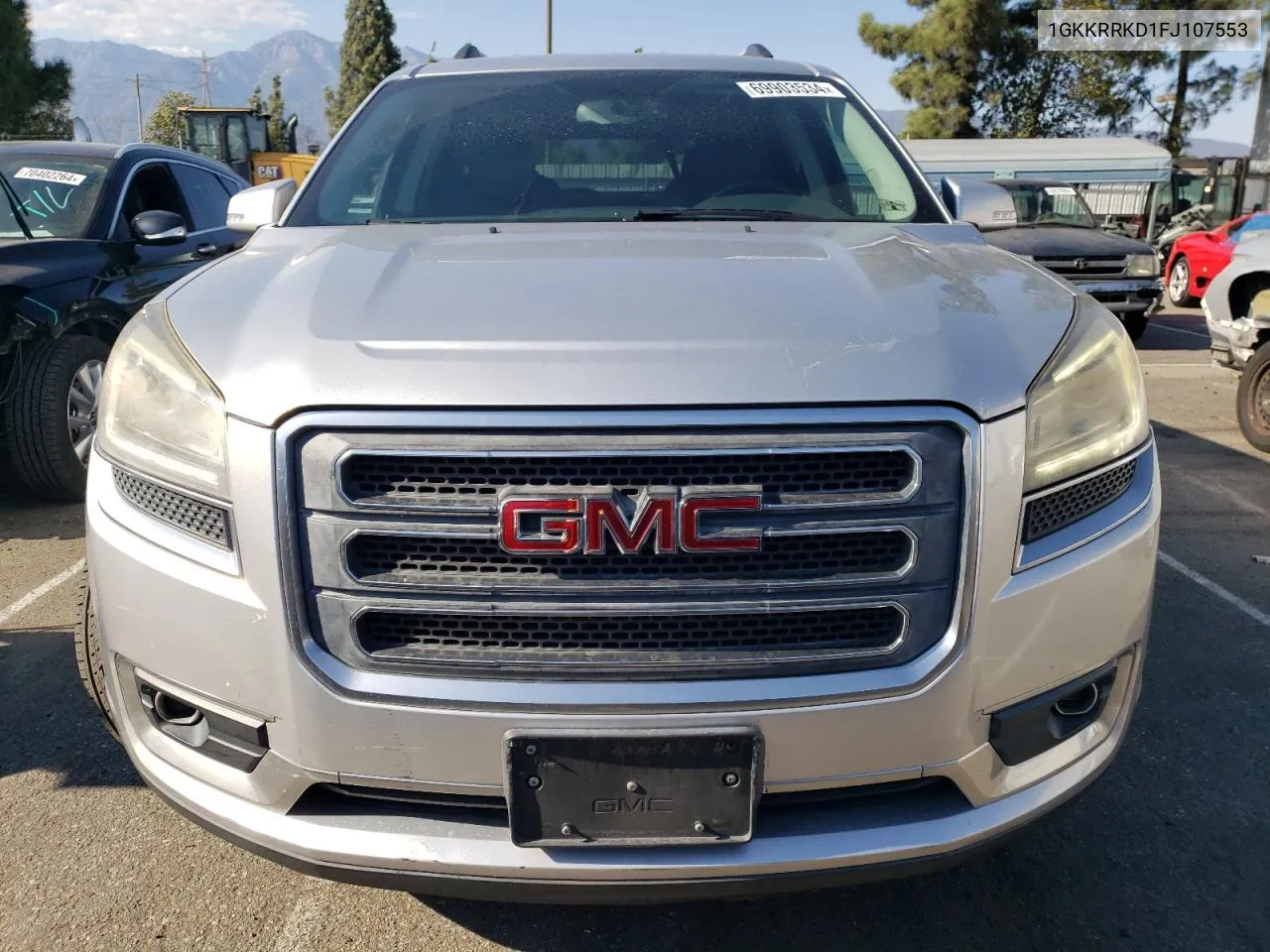 2015 GMC Acadia Slt-1 VIN: 1GKKRRKD1FJ107553 Lot: 69903534