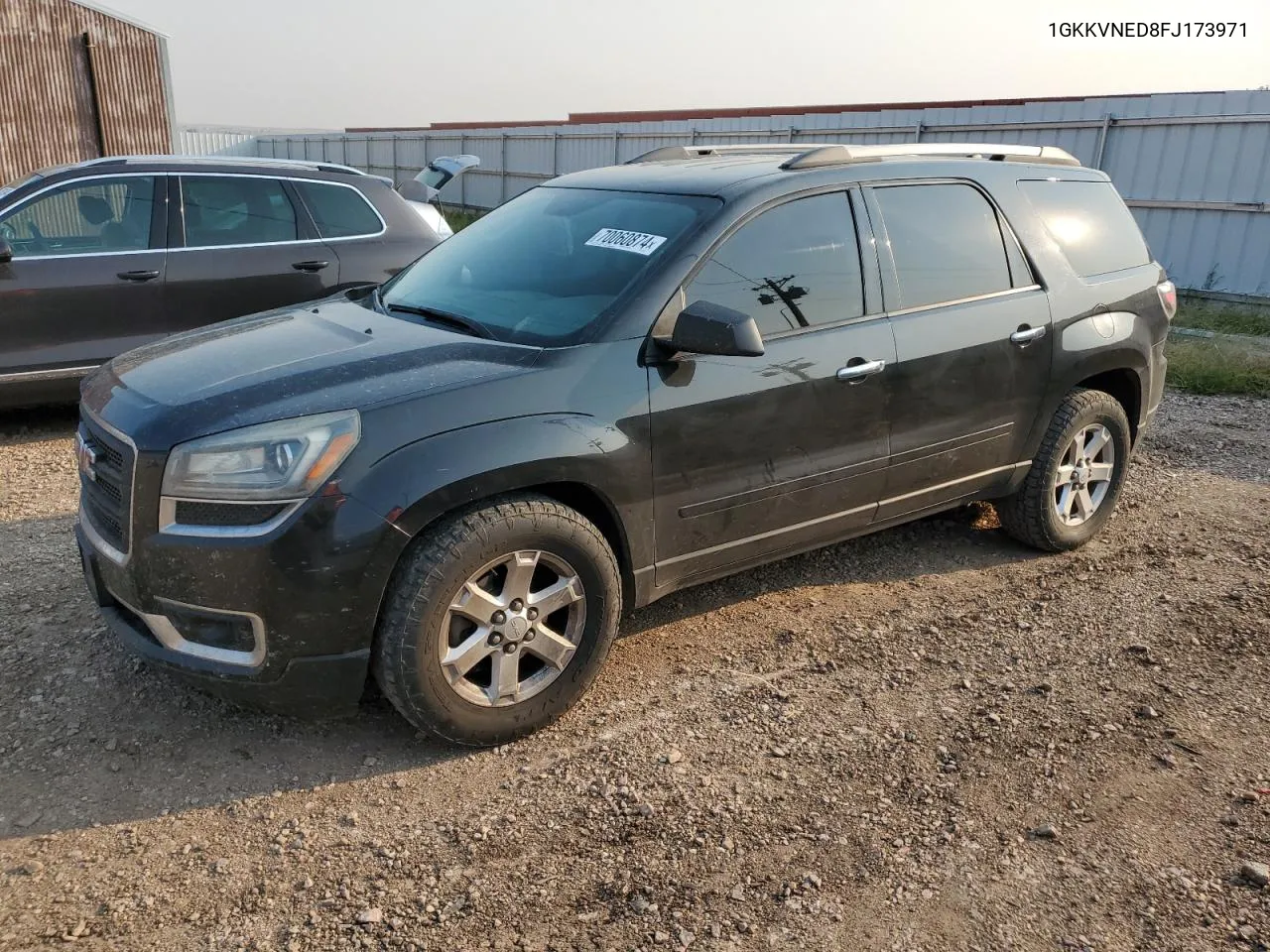 2015 GMC Acadia Sle VIN: 1GKKVNED8FJ173971 Lot: 70060874