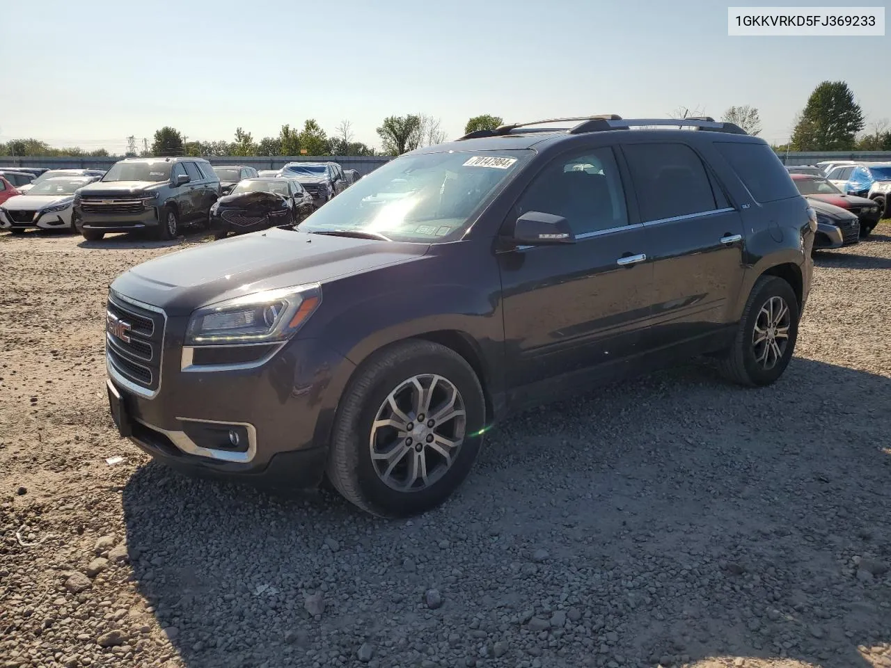 2015 GMC Acadia Slt-1 VIN: 1GKKVRKD5FJ369233 Lot: 70147984