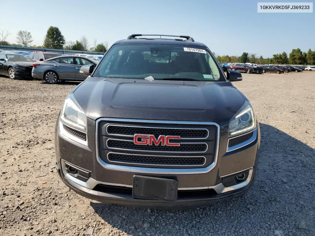 2015 GMC Acadia Slt-1 VIN: 1GKKVRKD5FJ369233 Lot: 70147984