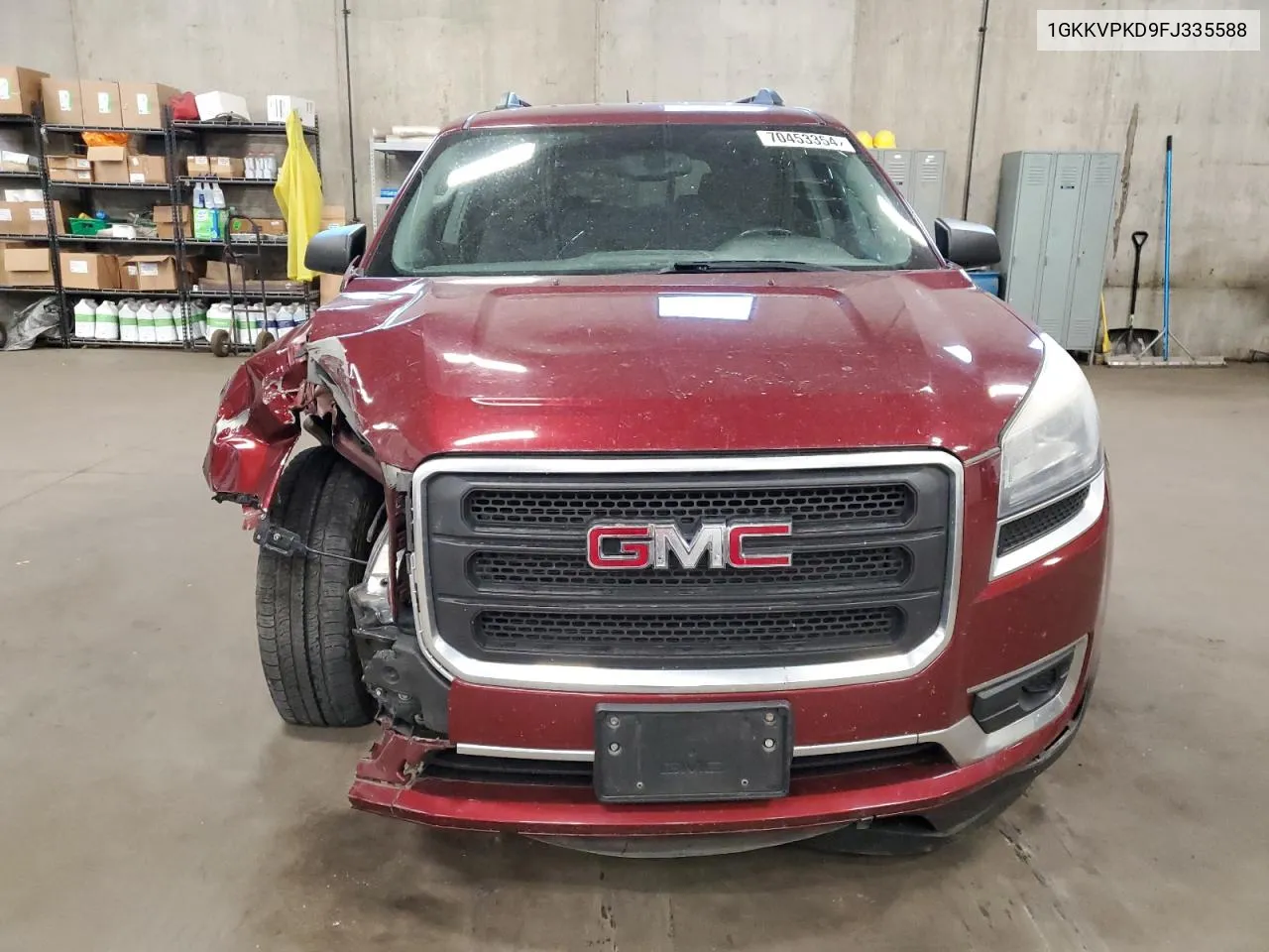 1GKKVPKD9FJ335588 2015 GMC Acadia Sle