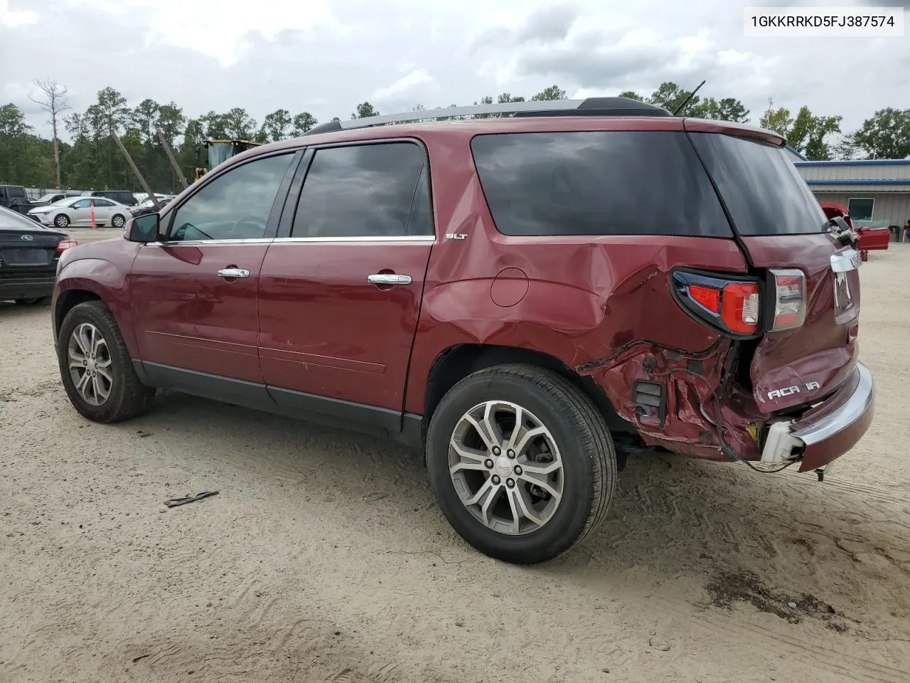 2015 GMC Acadia Slt-1 VIN: 1GKKRRKD5FJ387574 Lot: 70991284