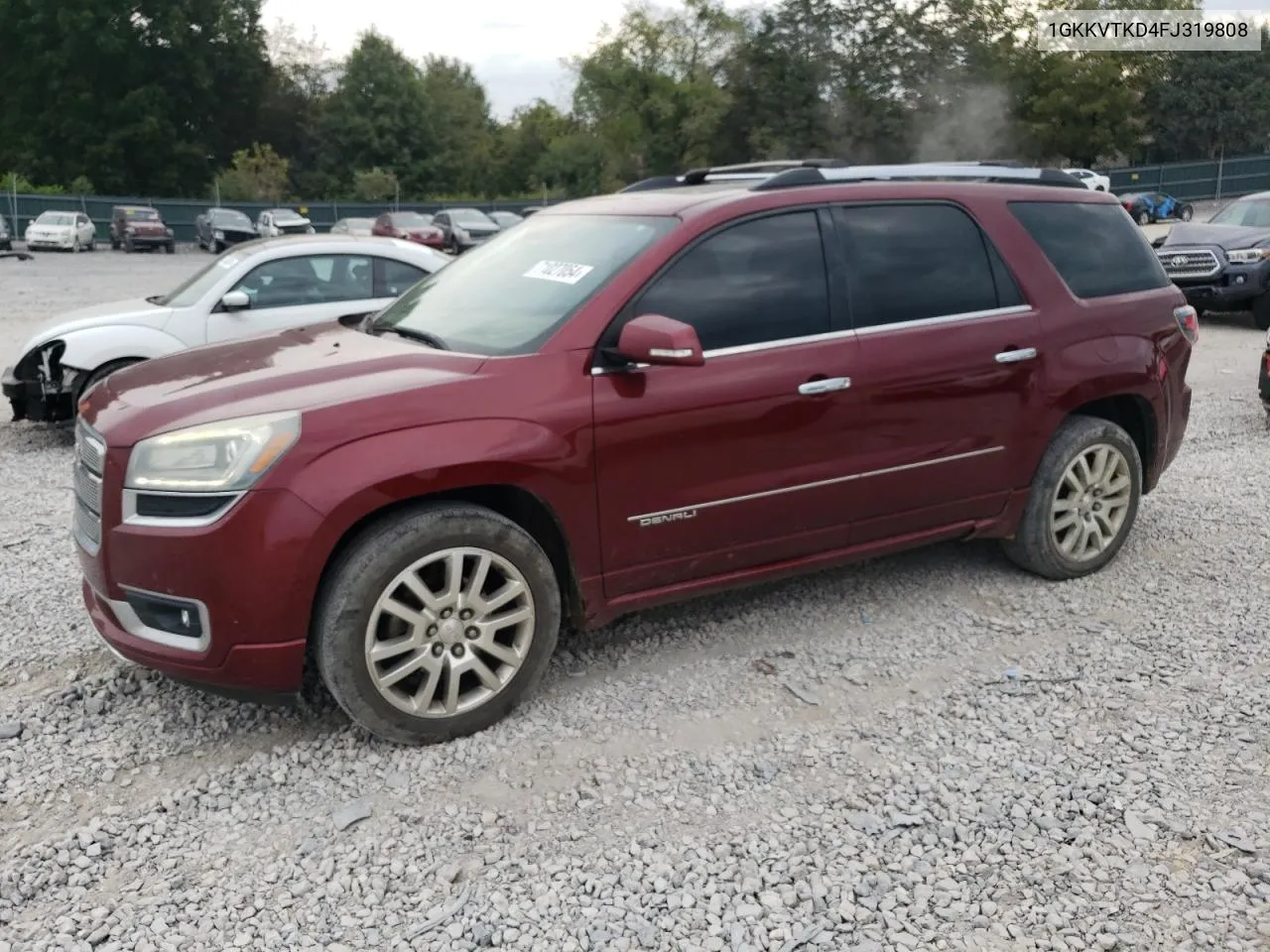 2015 GMC Acadia Denali VIN: 1GKKVTKD4FJ319808 Lot: 71027054