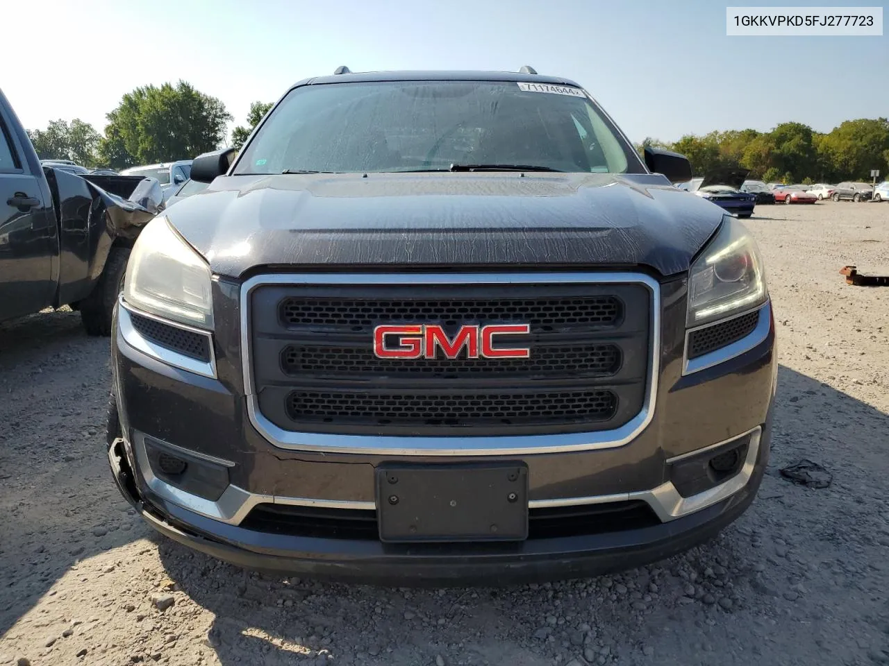 2015 GMC Acadia Sle VIN: 1GKKVPKD5FJ277723 Lot: 71174644