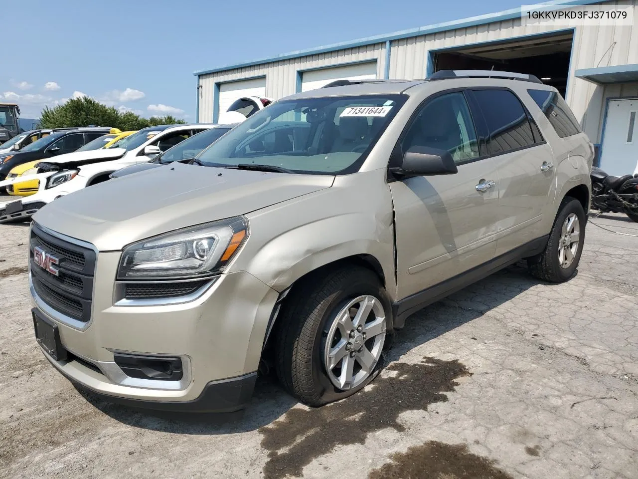 2015 GMC Acadia Sle VIN: 1GKKVPKD3FJ371079 Lot: 71341644