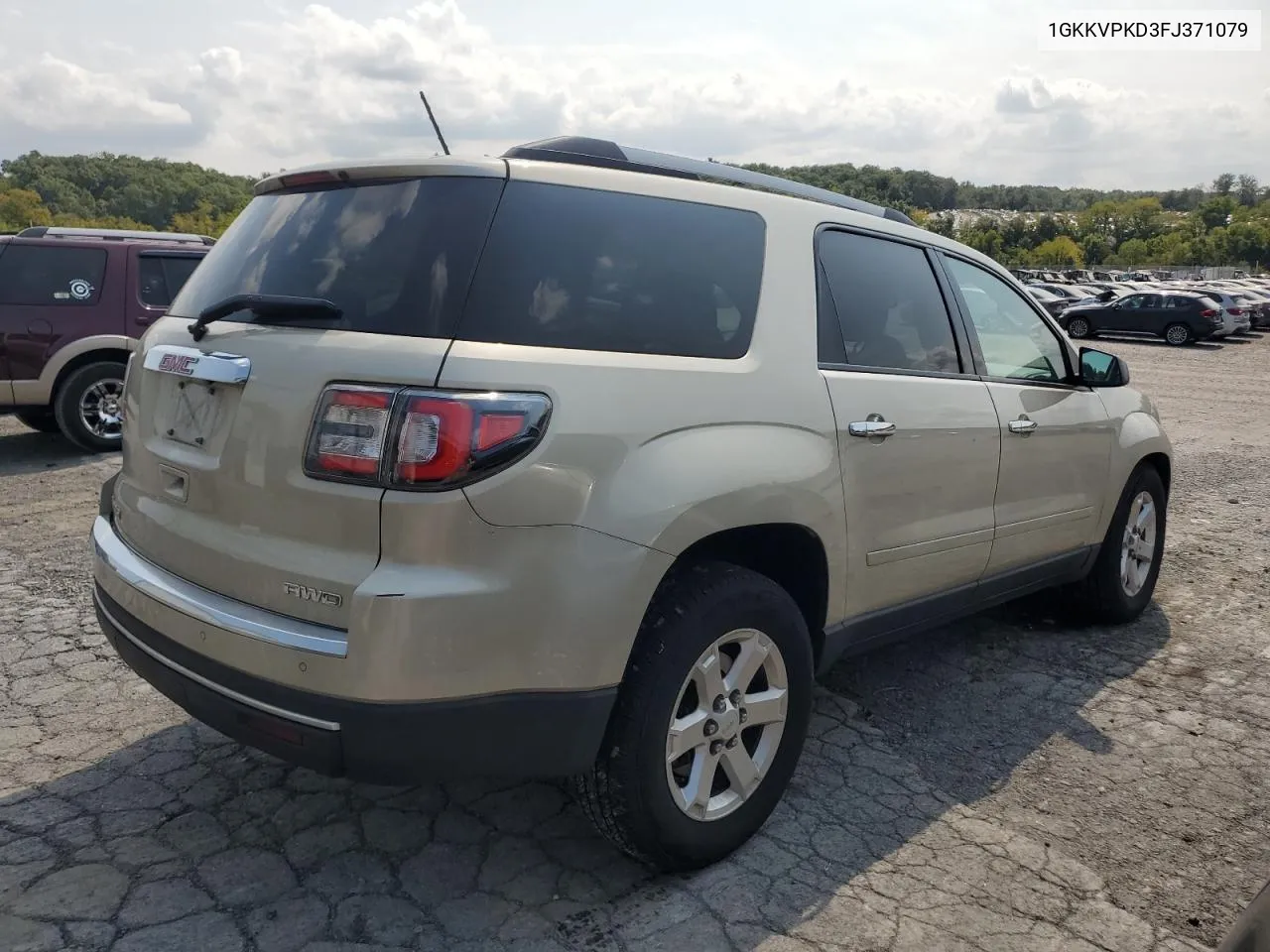 2015 GMC Acadia Sle VIN: 1GKKVPKD3FJ371079 Lot: 71341644