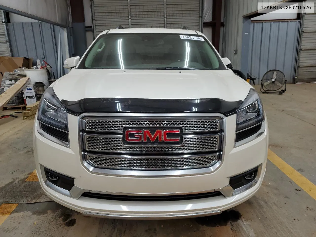 2015 GMC Acadia Denali VIN: 1GKKRTKDXFJ216526 Lot: 71434794