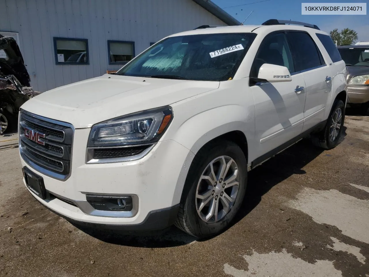 2015 GMC Acadia Slt-1 VIN: 1GKKVRKD8FJ124071 Lot: 71588224