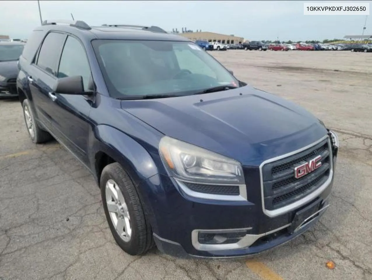 2015 GMC Acadia Sle VIN: 1GKKVPKDXFJ302650 Lot: 71783374