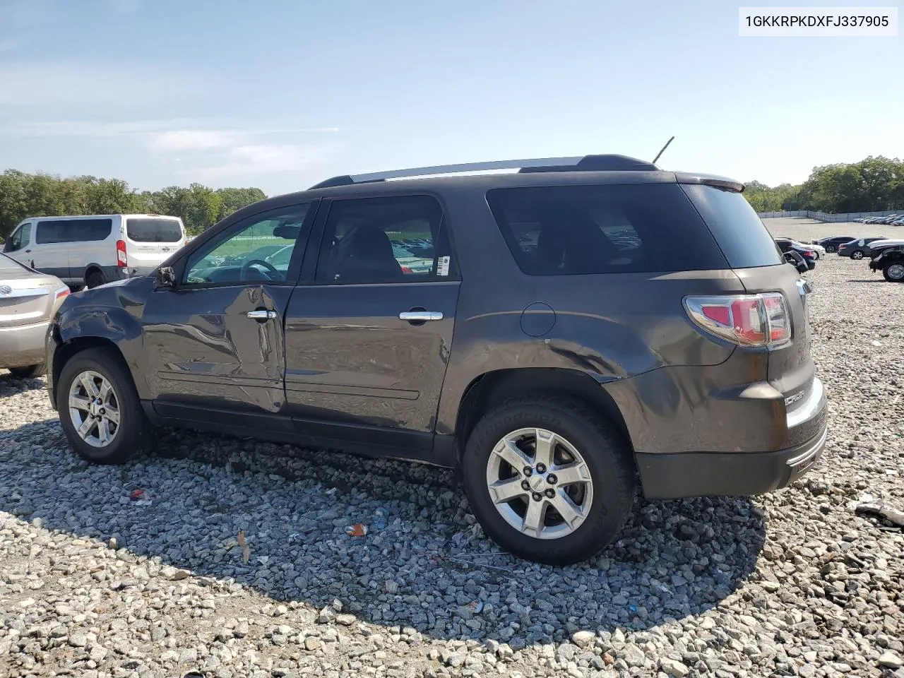 2015 GMC Acadia Sle VIN: 1GKKRPKDXFJ337905 Lot: 71831664