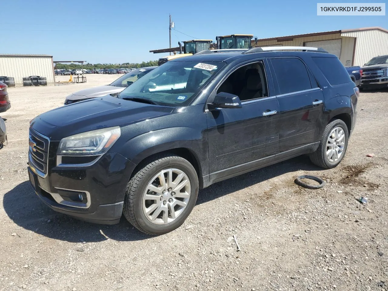 2015 GMC Acadia Slt-1 VIN: 1GKKVRKD1FJ299505 Lot: 72037204