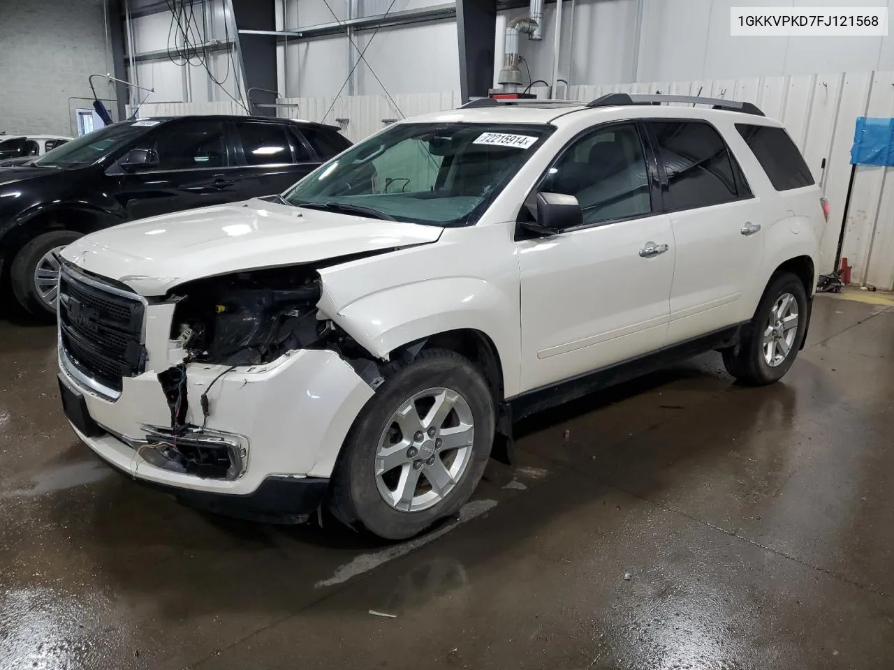 2015 GMC Acadia Sle VIN: 1GKKVPKD7FJ121568 Lot: 72215914