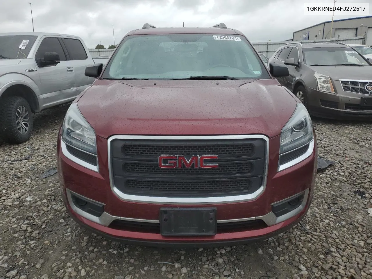 2015 GMC Acadia Sle VIN: 1GKKRNED4FJ272517 Lot: 72564704