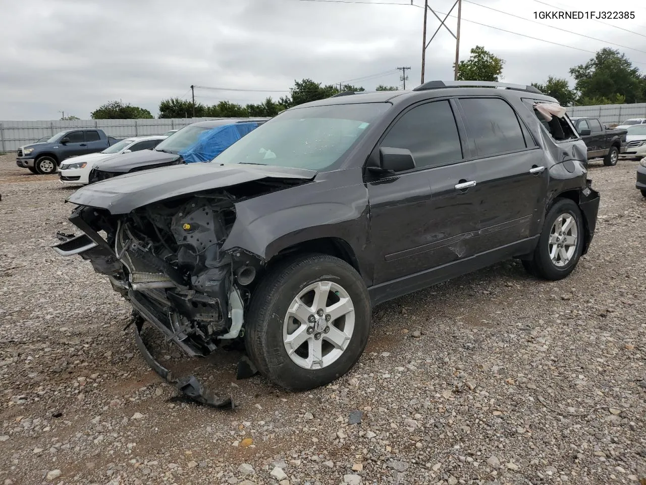 2015 GMC Acadia Sle VIN: 1GKKRNED1FJ322385 Lot: 72691104