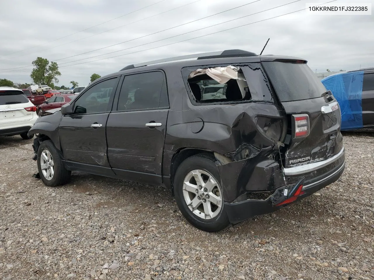 2015 GMC Acadia Sle VIN: 1GKKRNED1FJ322385 Lot: 72691104