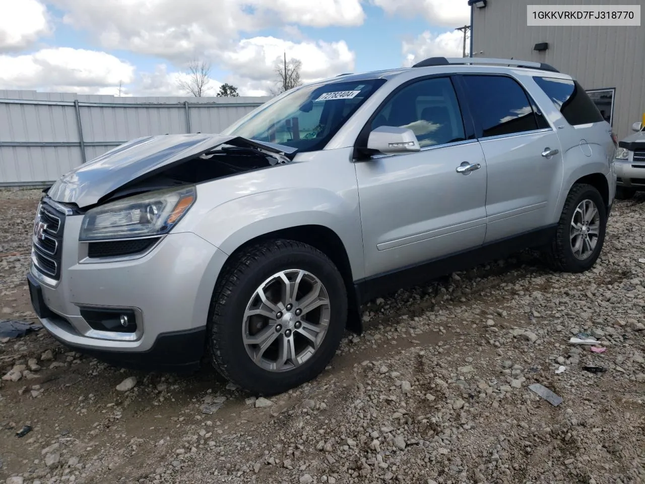 2015 GMC Acadia Slt-1 VIN: 1GKKVRKD7FJ318770 Lot: 72782404