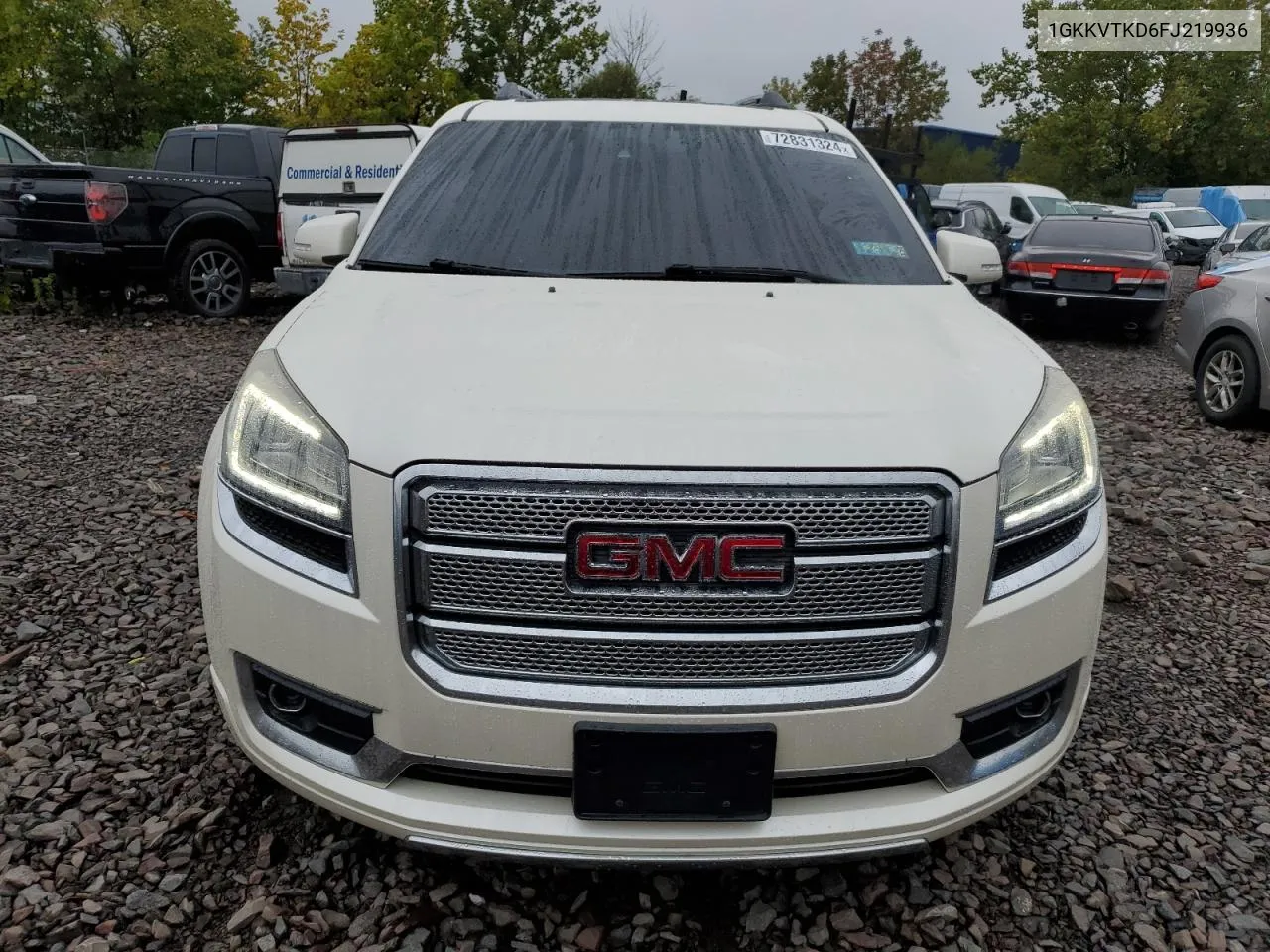 2015 GMC Acadia Denali VIN: 1GKKVTKD6FJ219936 Lot: 72831324