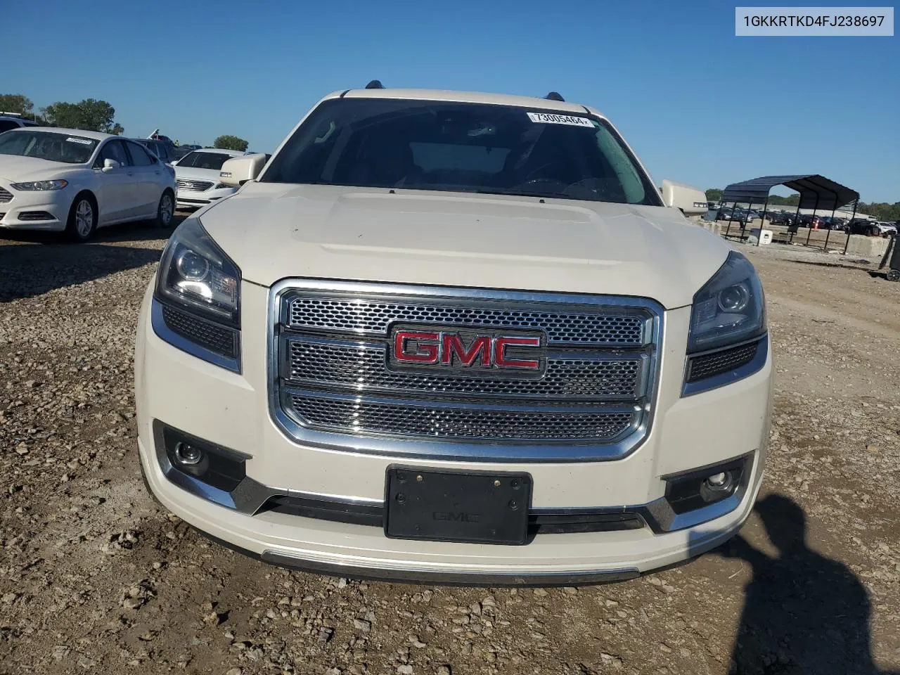 2015 GMC Acadia Denali VIN: 1GKKRTKD4FJ238697 Lot: 73005464