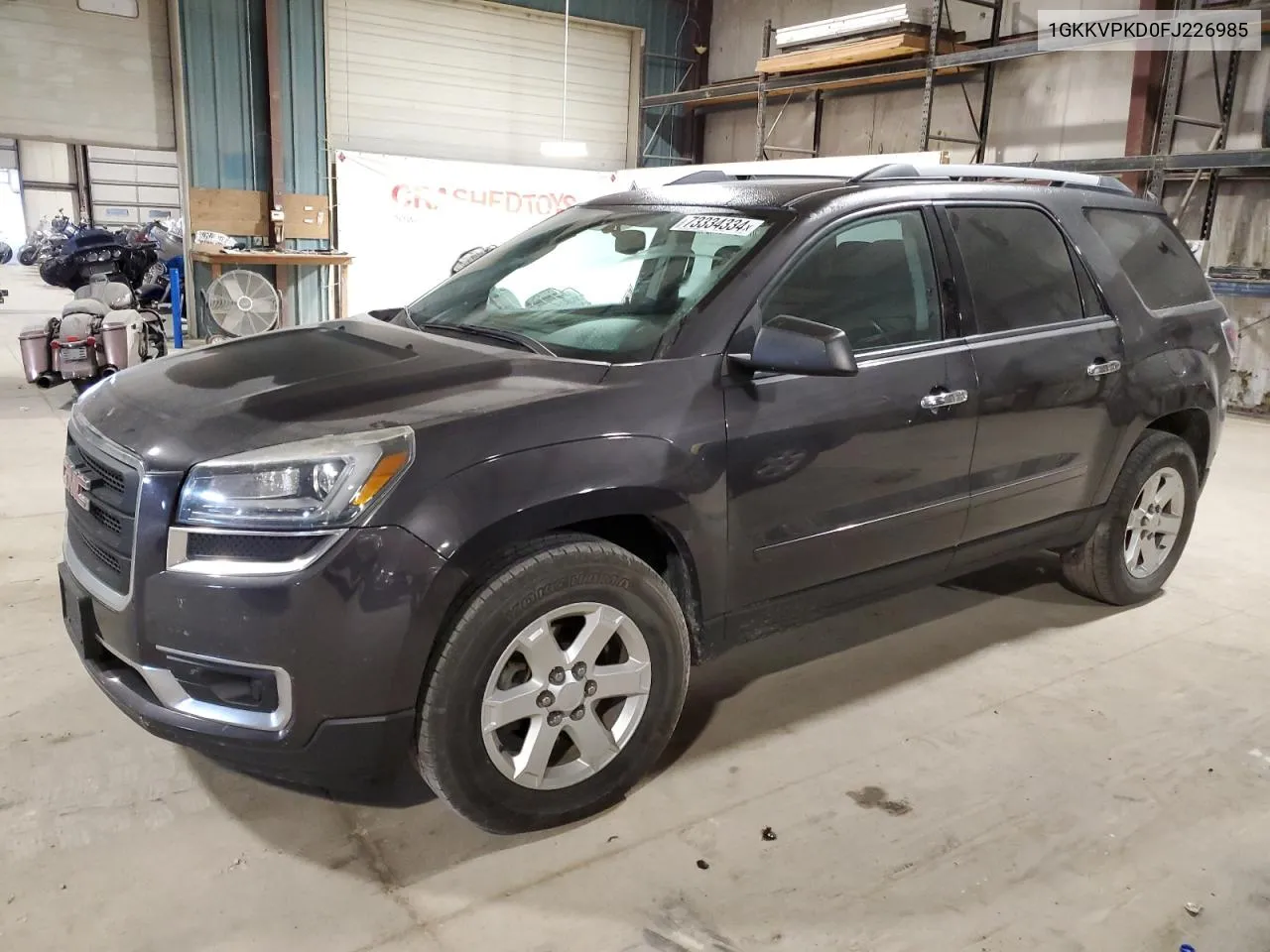 1GKKVPKD0FJ226985 2015 GMC Acadia Sle