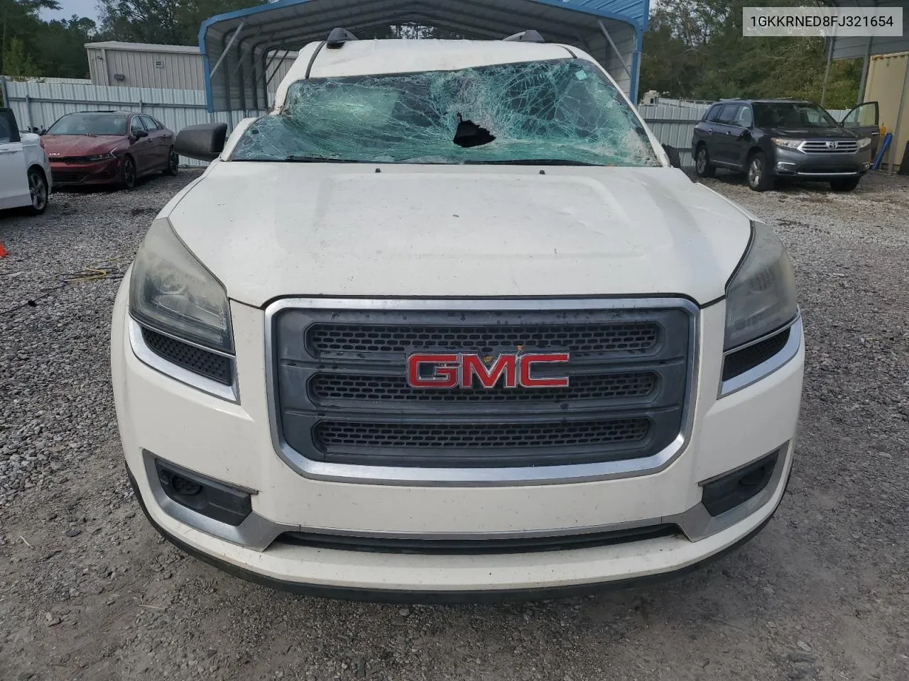 2015 GMC Acadia Sle VIN: 1GKKRNED8FJ321654 Lot: 73659654