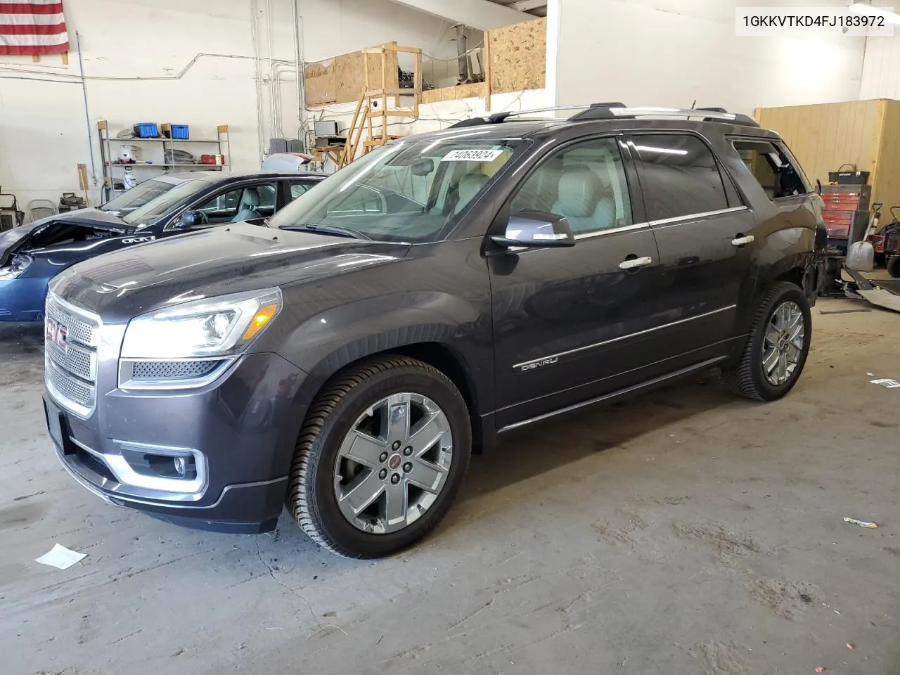 2015 GMC Acadia Denali VIN: 1GKKVTKD4FJ183972 Lot: 74063924