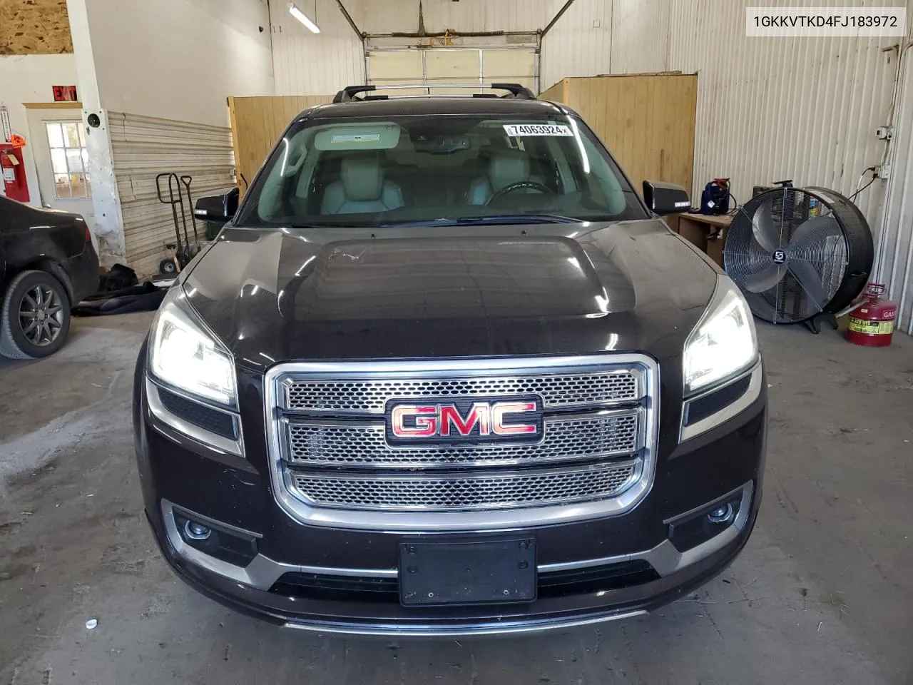 2015 GMC Acadia Denali VIN: 1GKKVTKD4FJ183972 Lot: 74063924