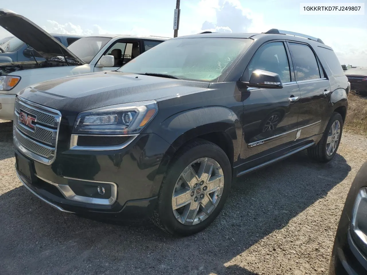 2015 GMC Acadia Denali VIN: 1GKKRTKD7FJ249807 Lot: 74141734