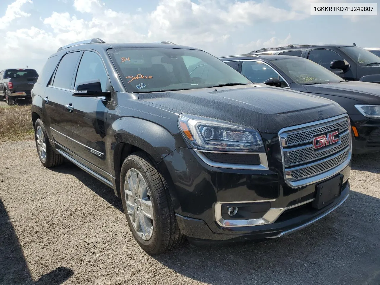 1GKKRTKD7FJ249807 2015 GMC Acadia Denali