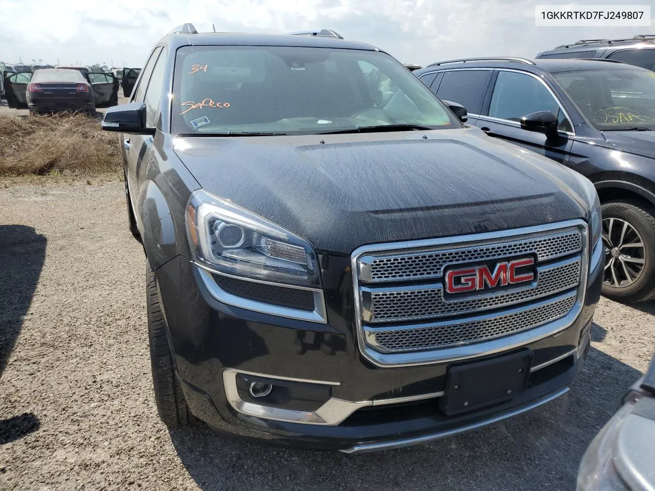 2015 GMC Acadia Denali VIN: 1GKKRTKD7FJ249807 Lot: 74141734