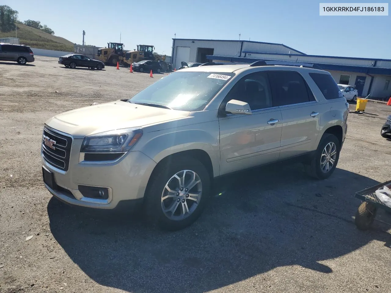 2015 GMC Acadia Slt-1 VIN: 1GKKRRKD4FJ186183 Lot: 74166494