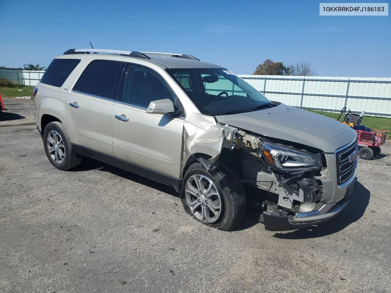 2015 GMC Acadia Slt-1 VIN: 1GKKRRKD4FJ186183 Lot: 74166494