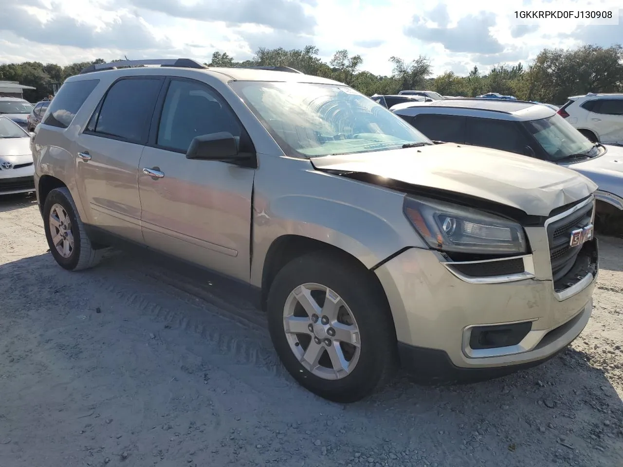 2015 GMC Acadia Sle VIN: 1GKKRPKD0FJ130908 Lot: 74255224