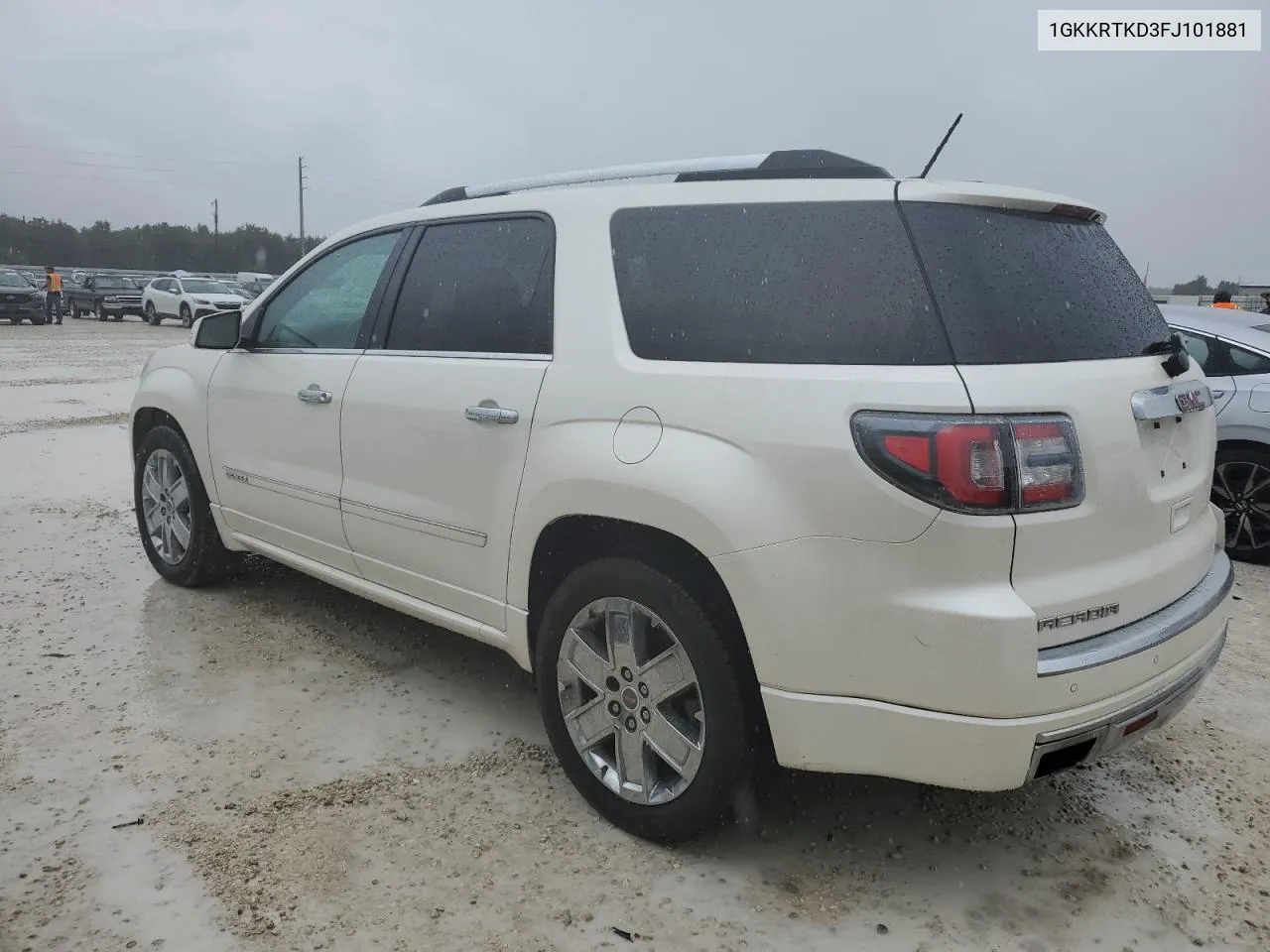 2015 GMC Acadia Denali VIN: 1GKKRTKD3FJ101881 Lot: 74372244