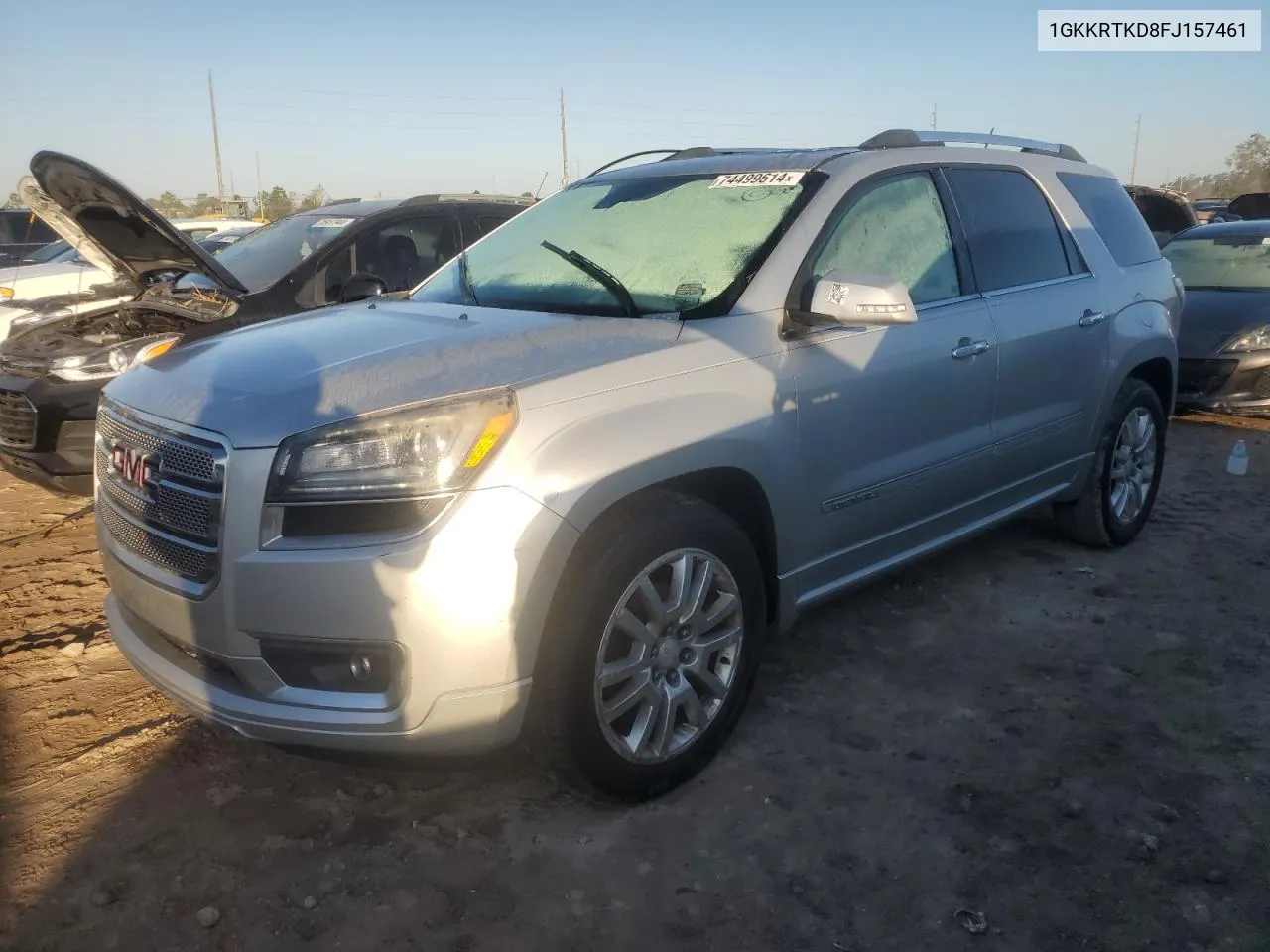 2015 GMC Acadia Denali VIN: 1GKKRTKD8FJ157461 Lot: 74499614