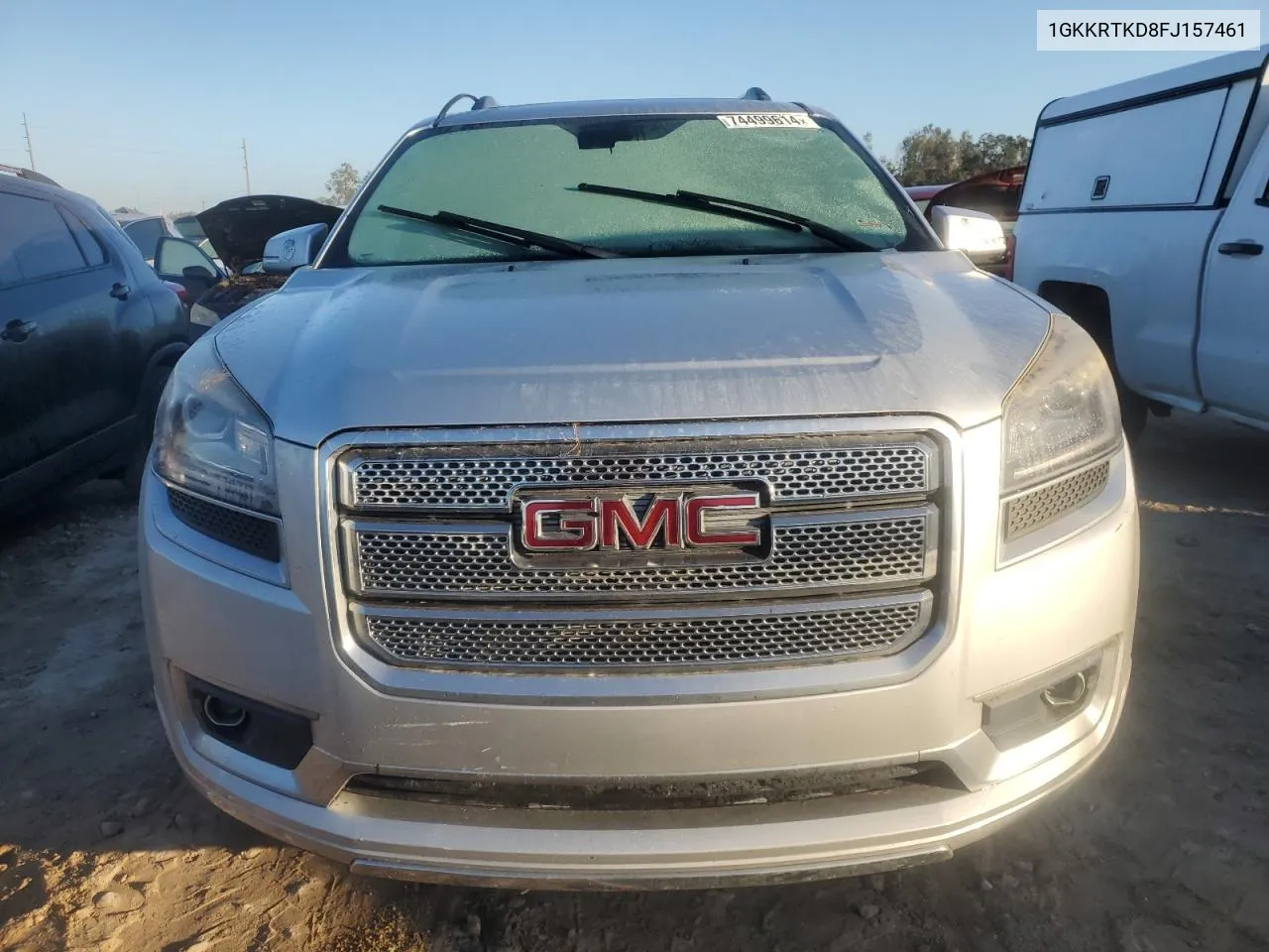 2015 GMC Acadia Denali VIN: 1GKKRTKD8FJ157461 Lot: 74499614