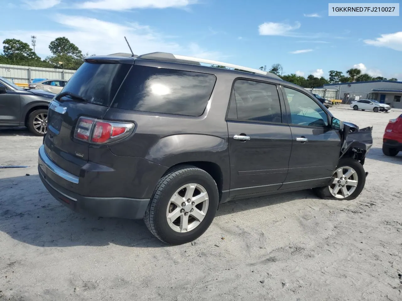 2015 GMC Acadia Sle VIN: 1GKKRNED7FJ210027 Lot: 74671414