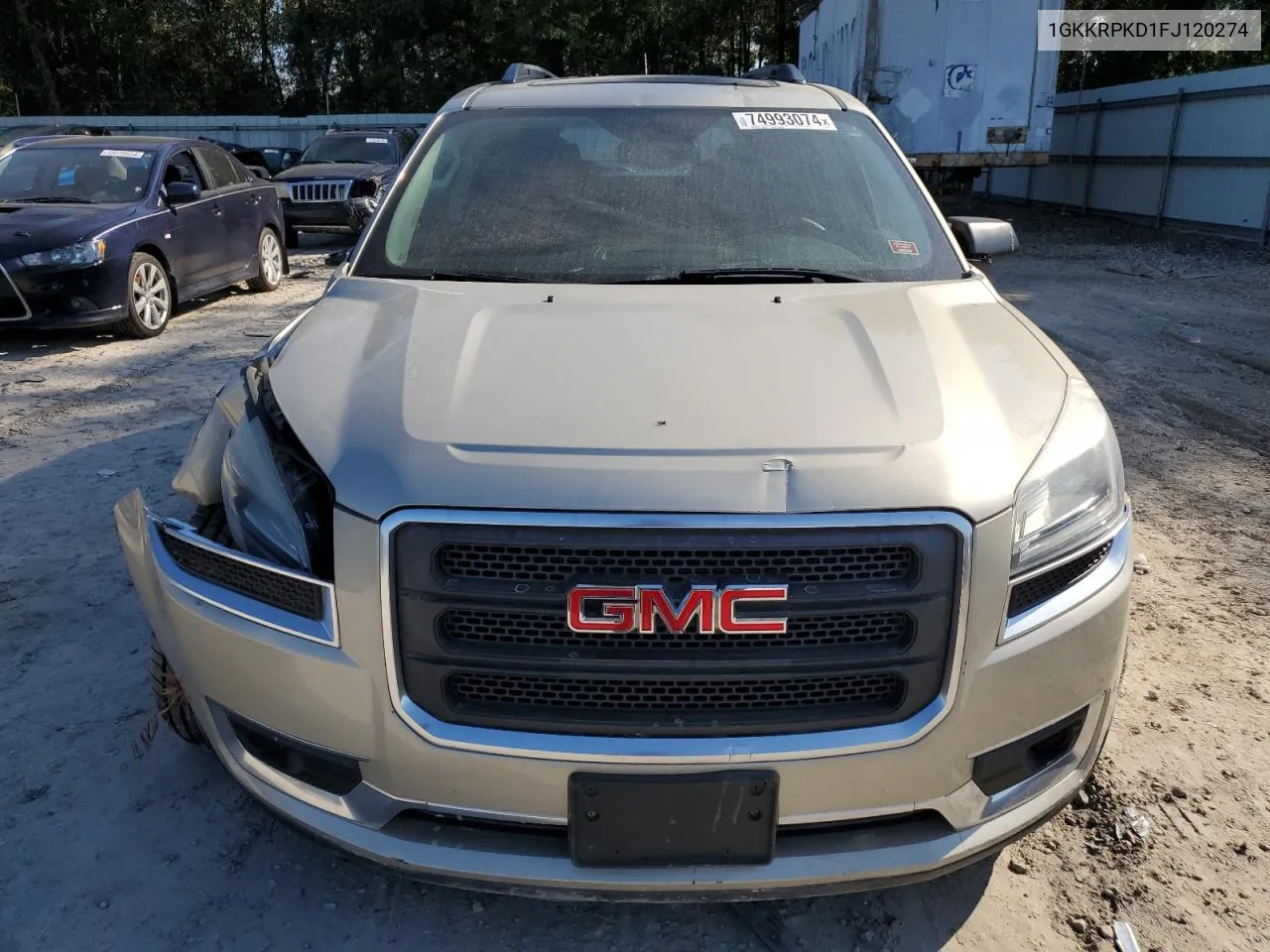 2015 GMC Acadia Sle VIN: 1GKKRPKD1FJ120274 Lot: 74993074