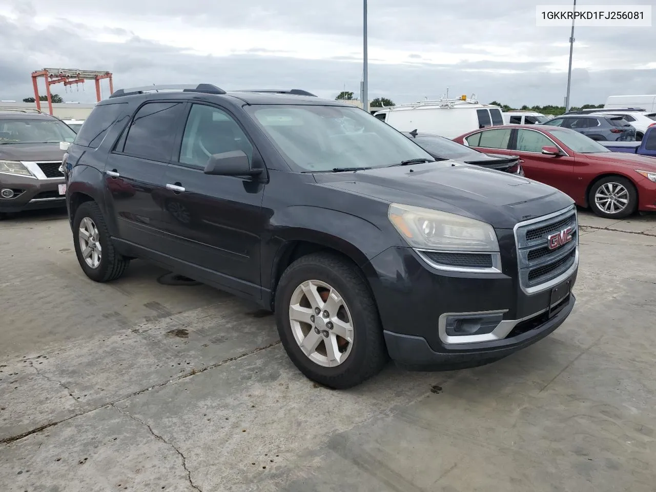 2015 GMC Acadia Sle VIN: 1GKKRPKD1FJ256081 Lot: 75073744